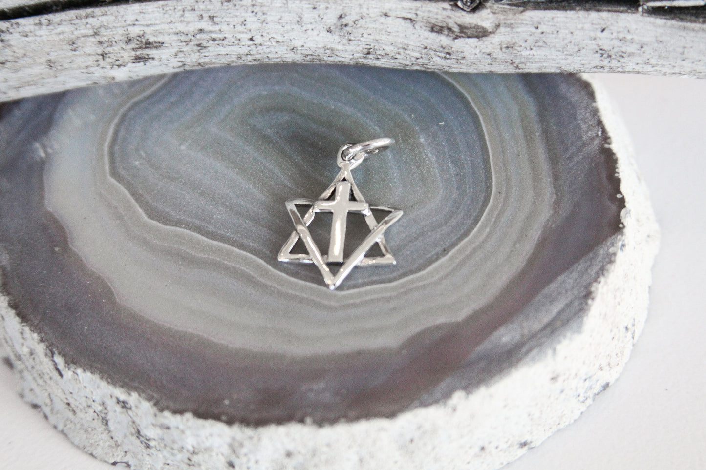 .925 Sterling Silver Jews for Jesus Jewish Star of David Pendant