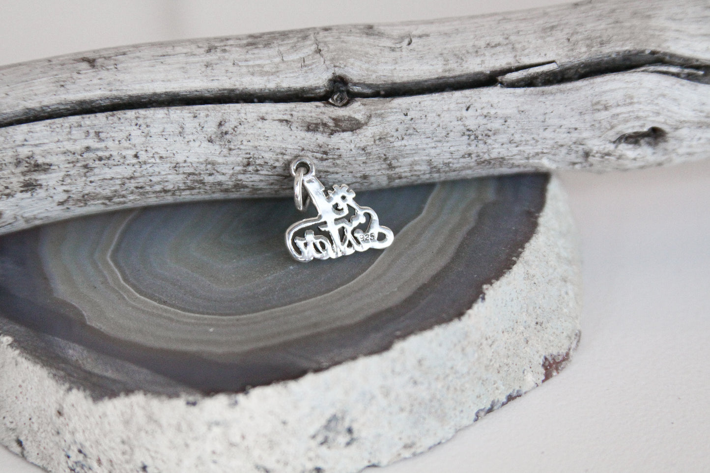 .925 Sterling Silver “#1 Sister” Pendant