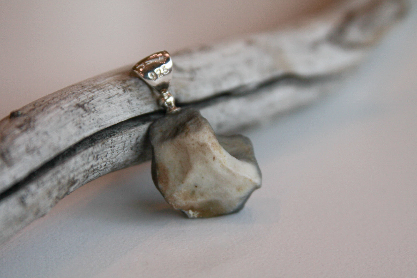 Blue Drusy Geode Pendant .925 Sterling Silver