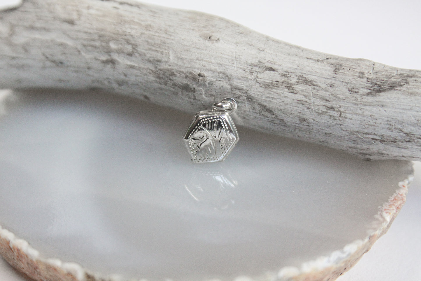 .925 Sterling Silver Locket Pendant