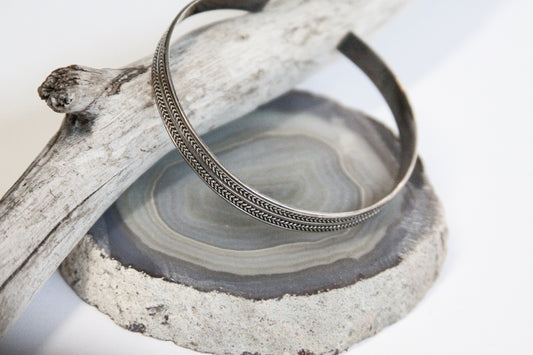 .925 Sterling Silver Bangle