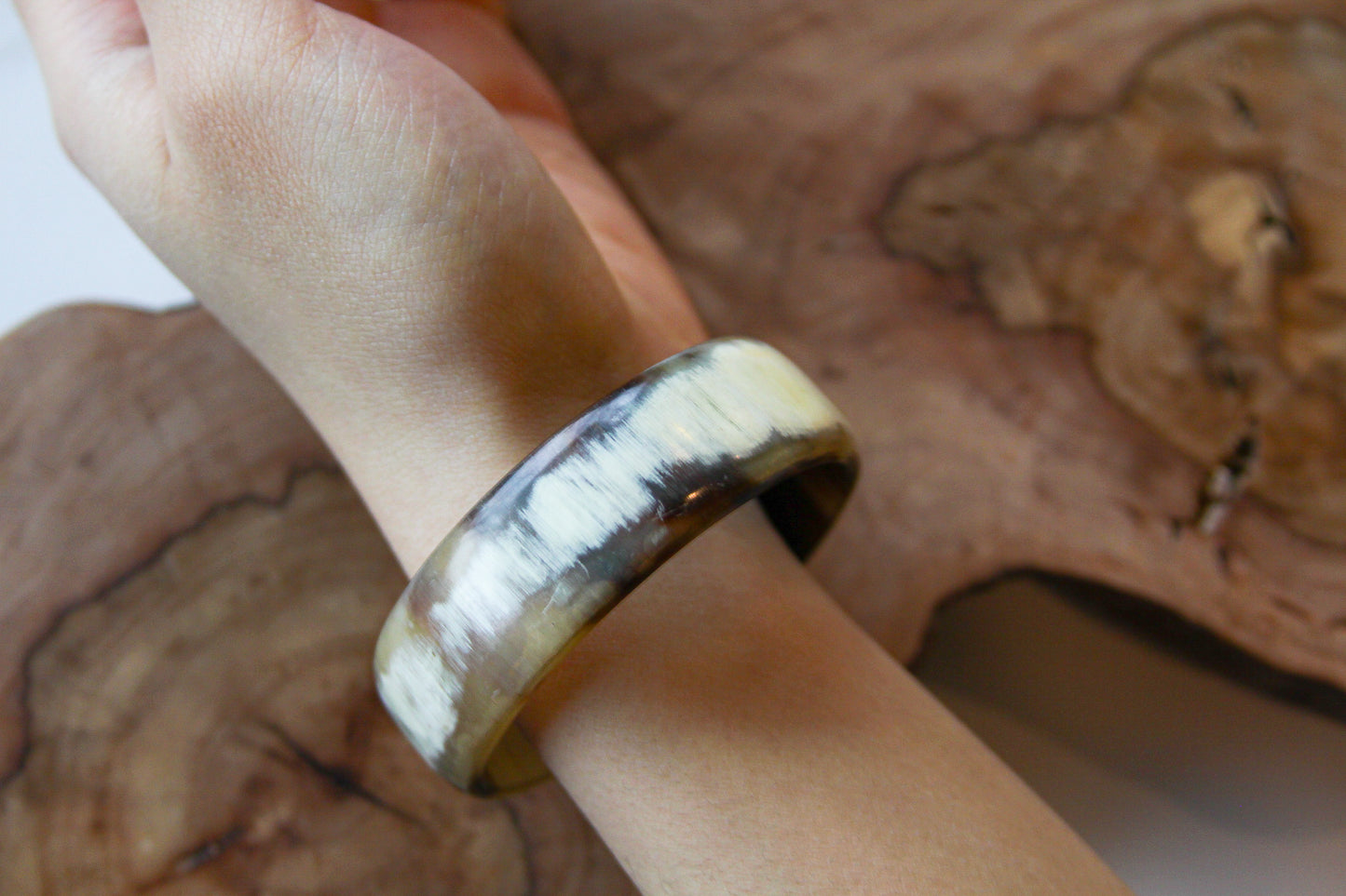 Water Buffalo Horn Bangle