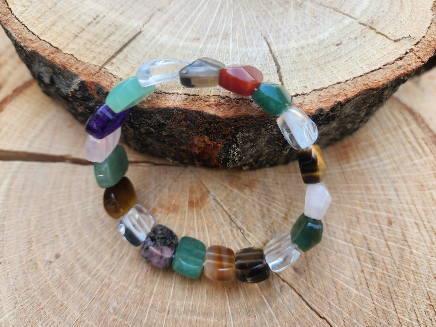 Multi-Gemstone Healing Stone Bracelet