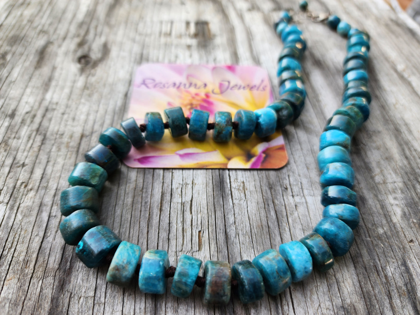 Apatite Gemstone Necklace