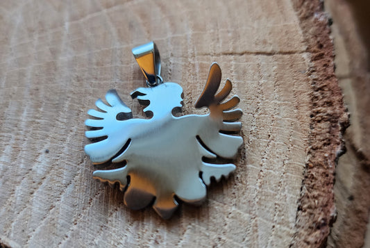 Phoenix Stainless Steel Pendant