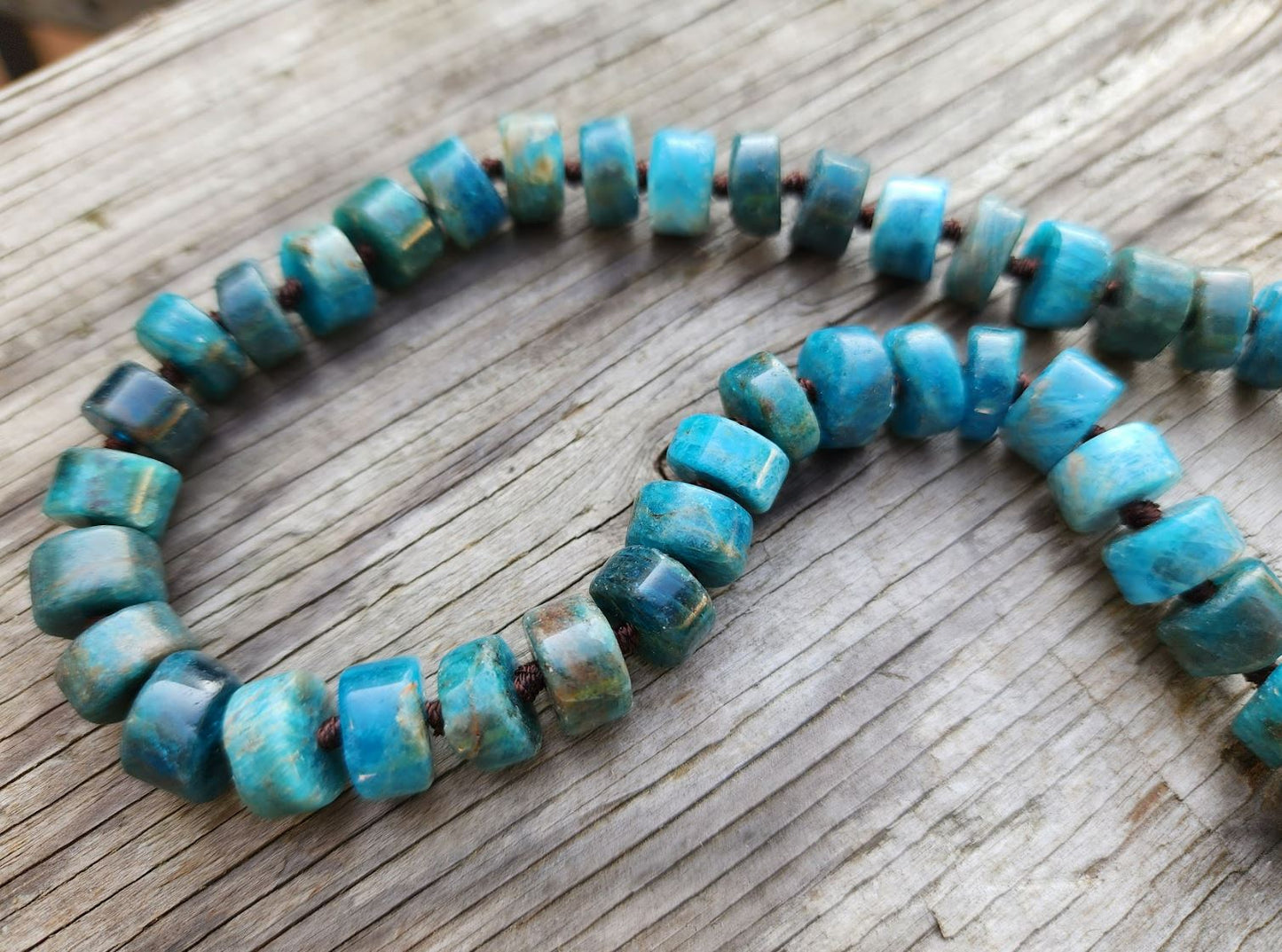 Apatite Gemstone Necklace