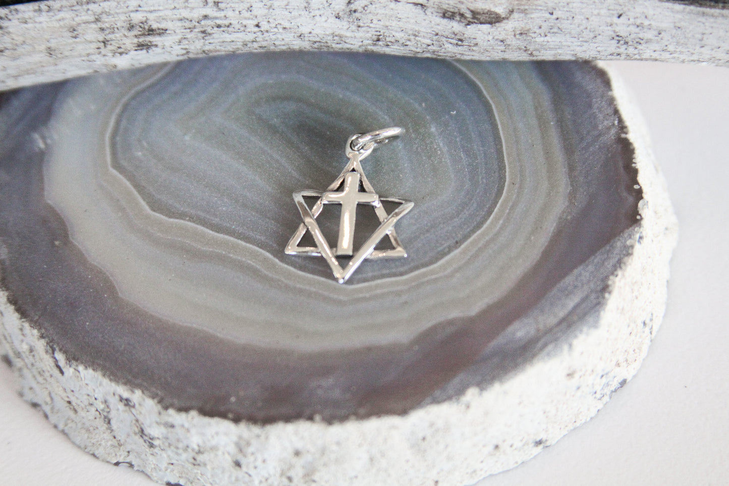 .925 Sterling Silver Jews for Jesus Jewish Star of David Pendant