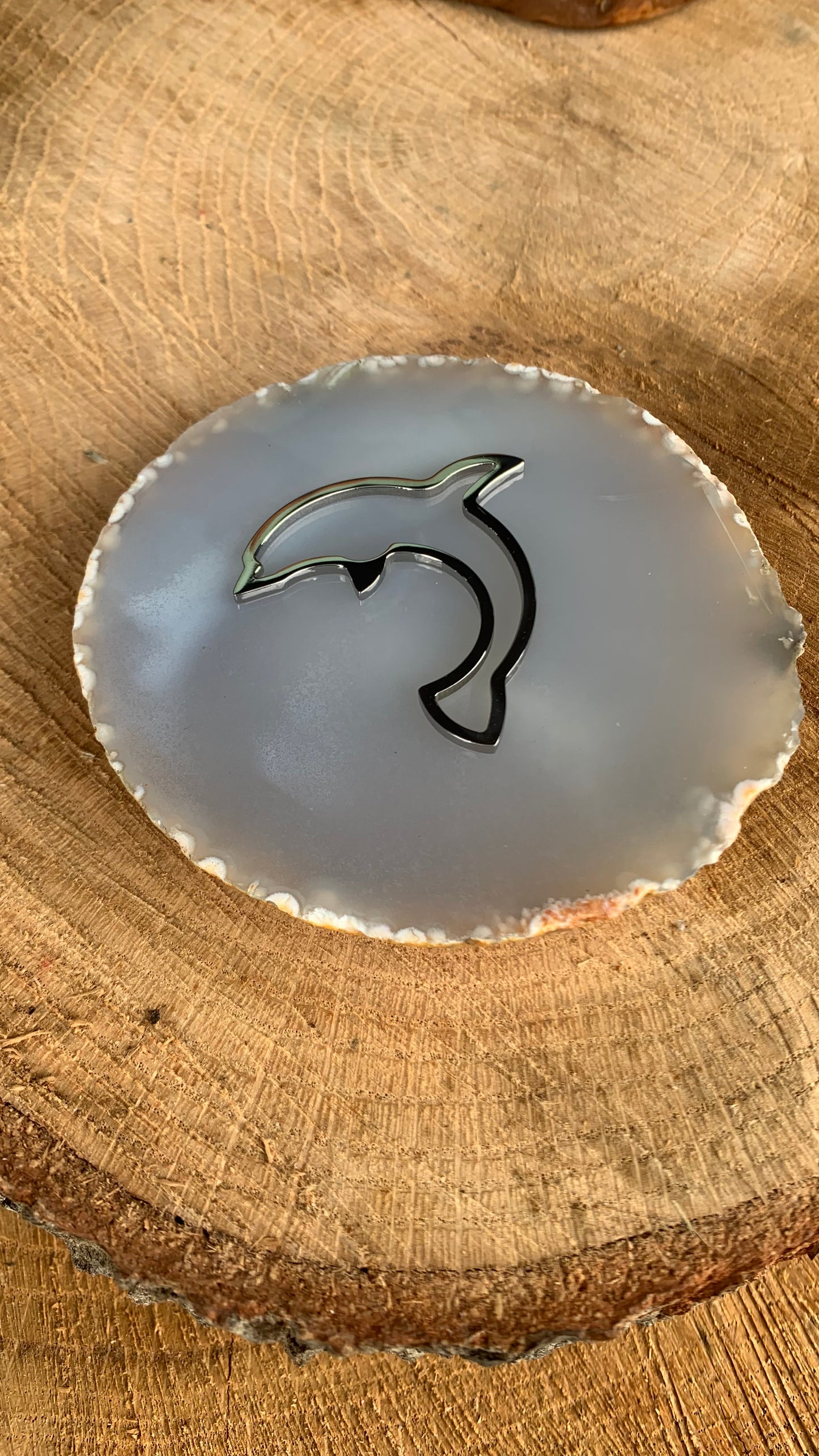 Dolphin Pendant Stainless Steel