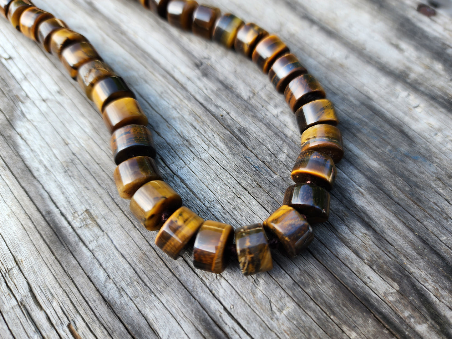 Tiger Eye Gemstone Necklace