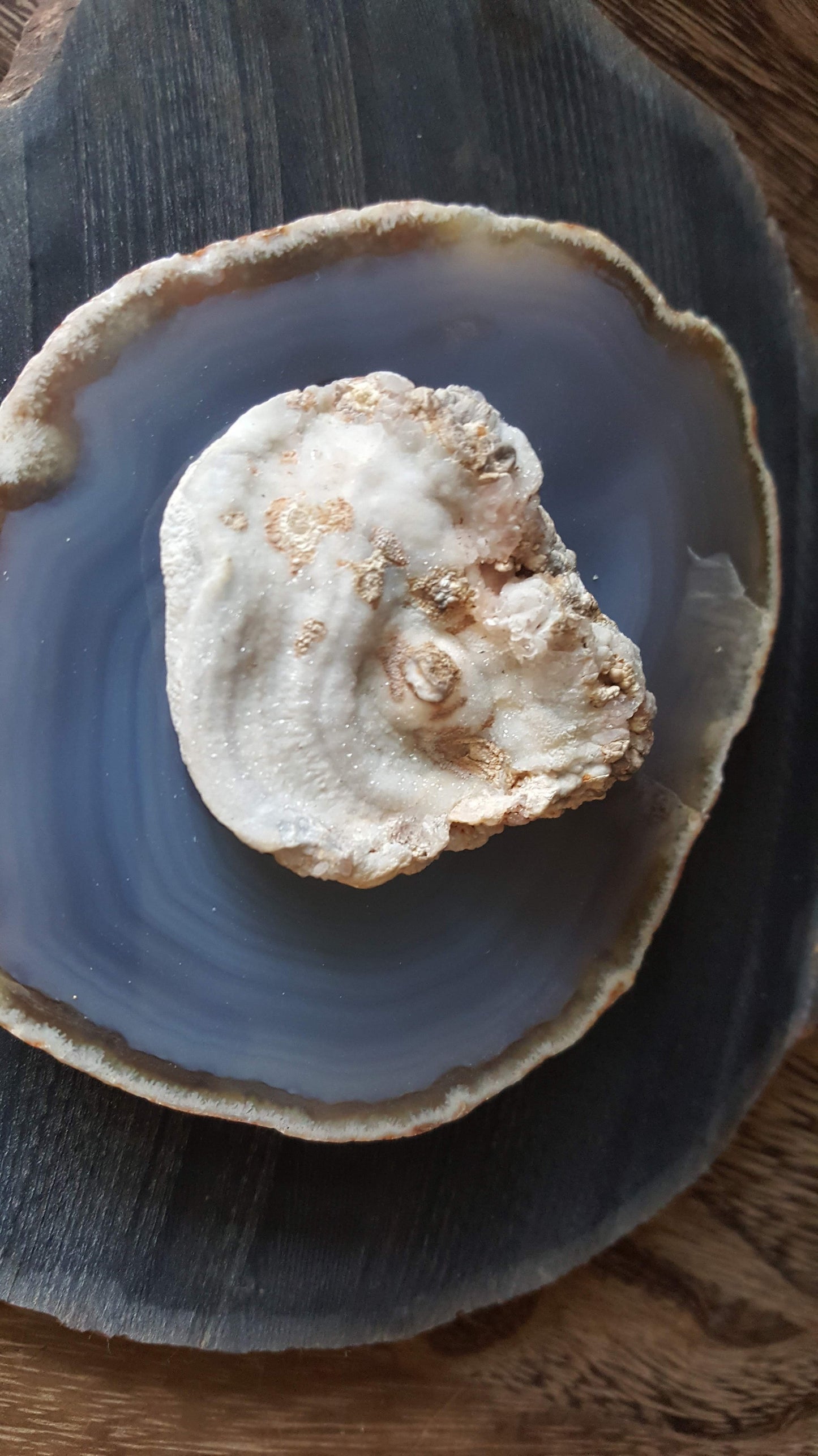 Chalcedony Drusy Quartz Gemstone