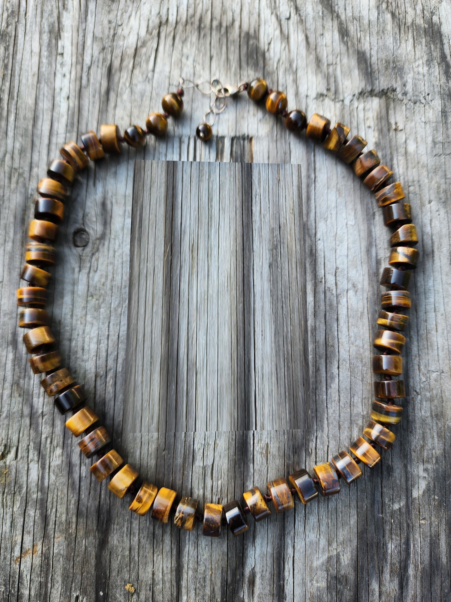 Tiger Eye Gemstone Necklace