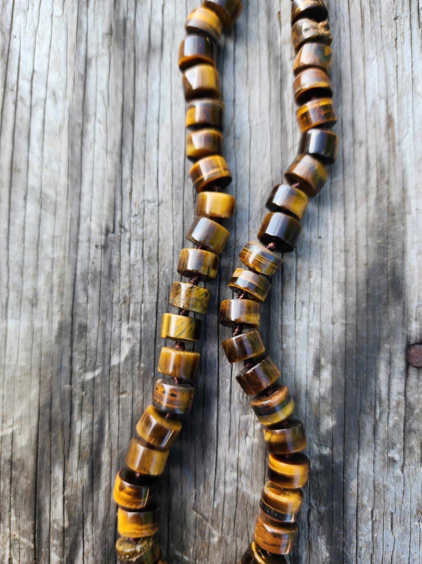 Tiger Eye Gemstone Necklace