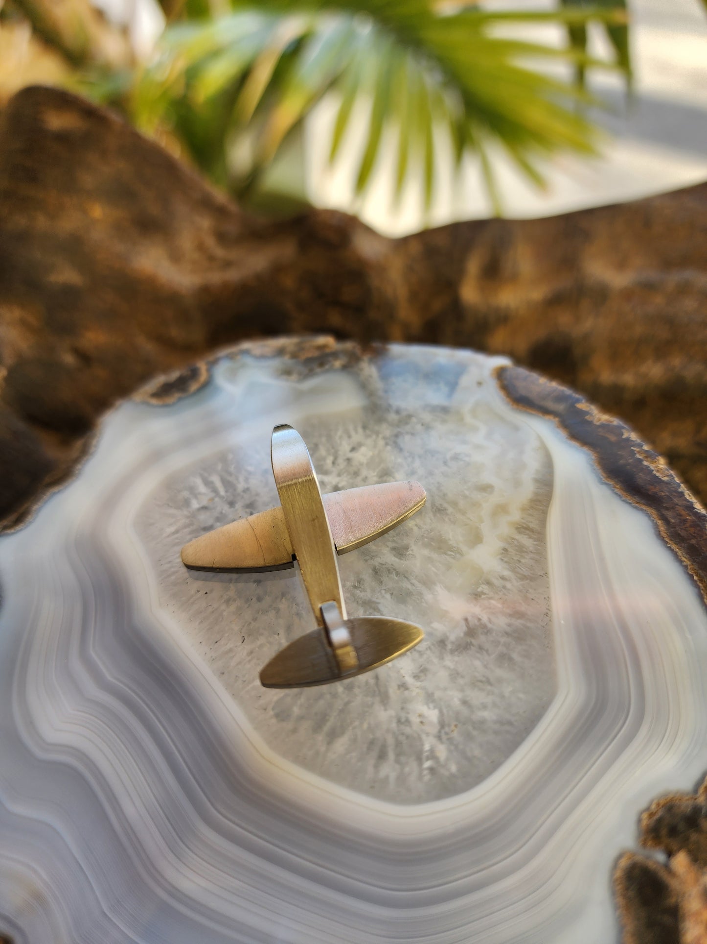 Airplane Jet Pendant Stainless Steel