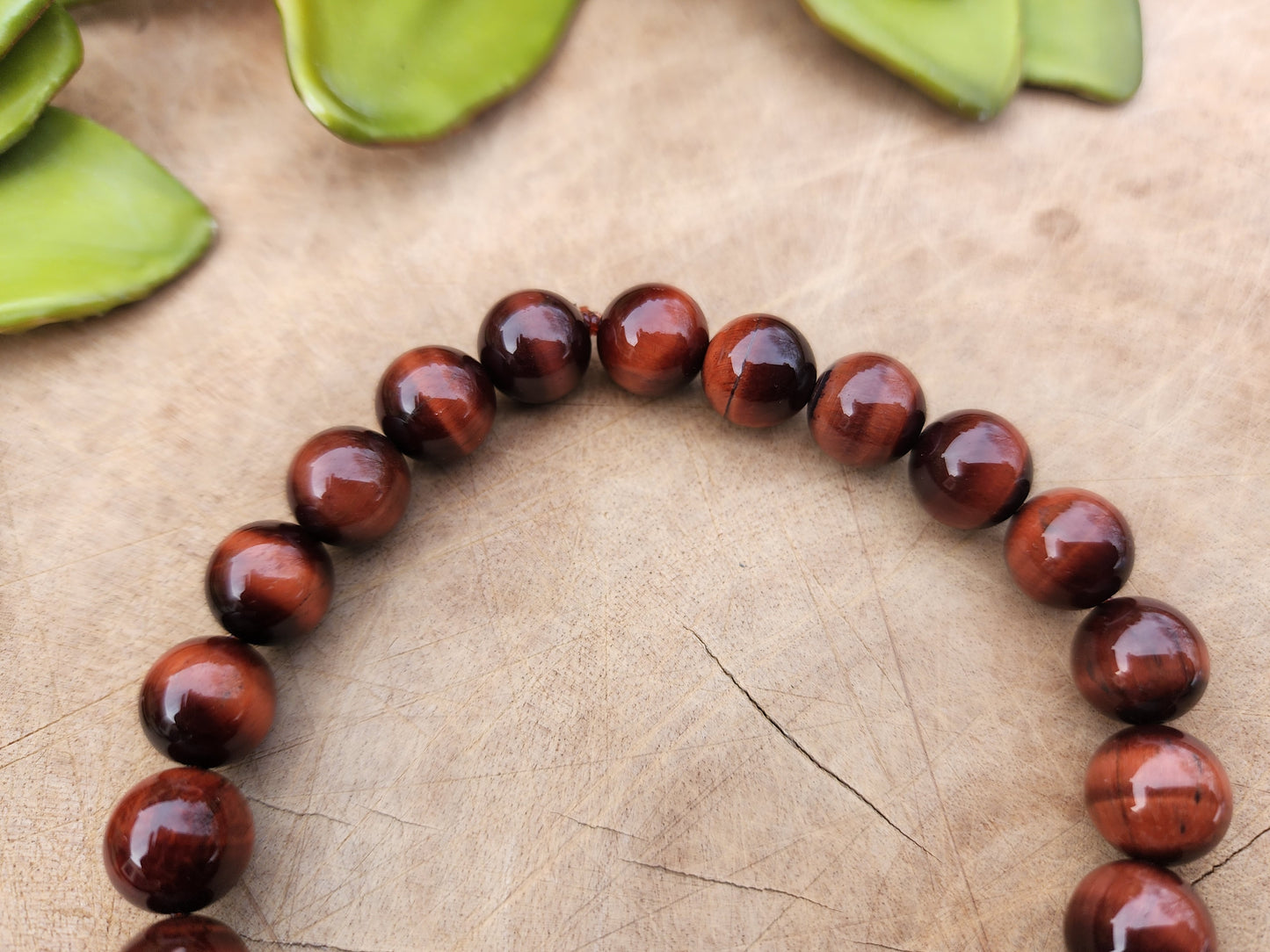 Red Tiger Eye Skull Head Bracelet RJ Designs